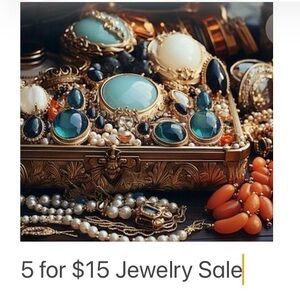 $5 for 15 Closet liquidation Sale read flyer for additional sales.